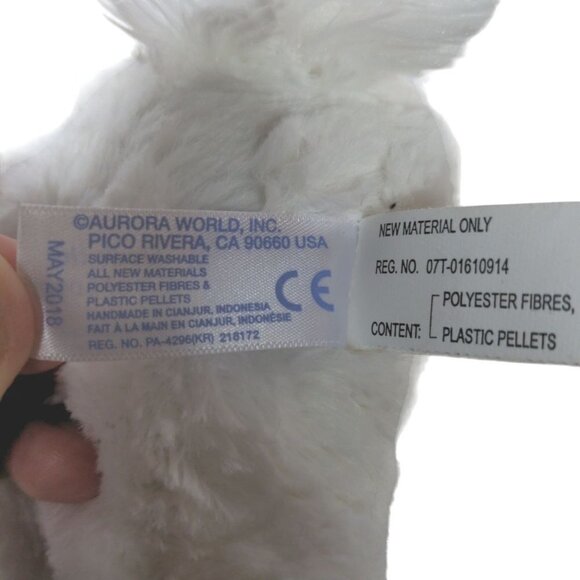 Precious Moments Aurora White Unicorn Sparkle Plush Stuffed Animal 2016 8" - Picture 8 of 8